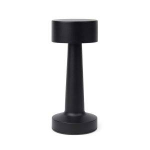 VINGA Lampe en ABS recyclé RCS Maris noir personnalisable avec logo